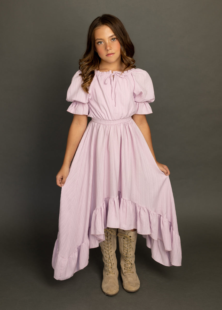 Gwenola Dress in Lilac