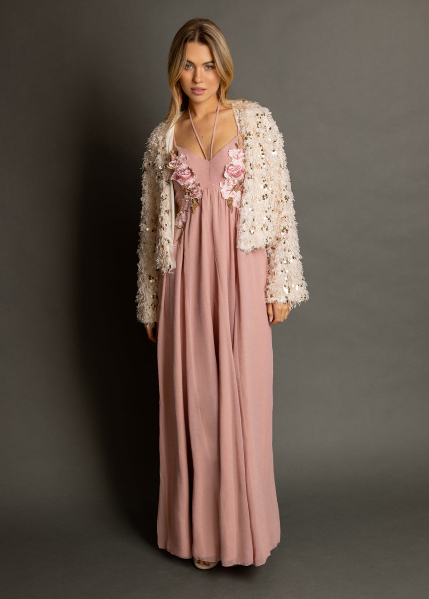 Mari Dress in Blush