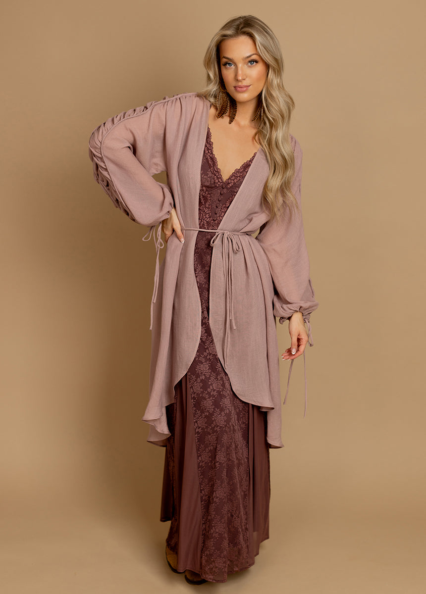 Brandy Duster in Light Orchid