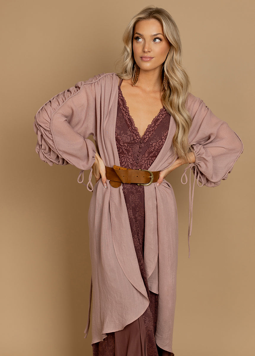 Brandy Duster in Light Orchid