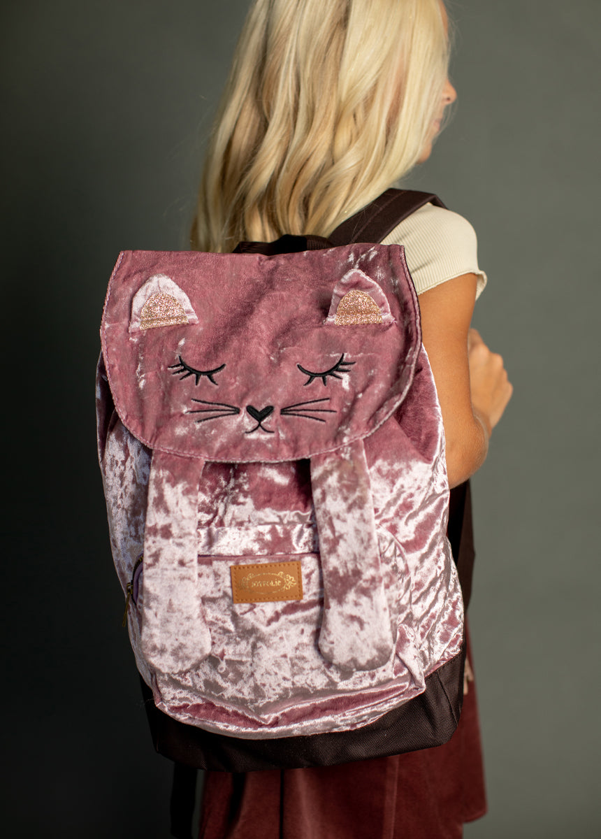 Kitty Cat Backpack in Ashe Rose