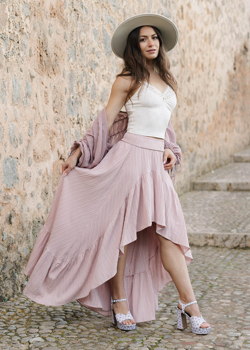 Bae Skirt in Dusty Lilac