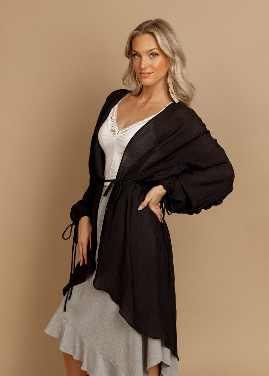 Brandy Duster in Black