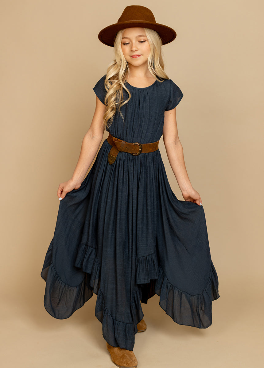 Briley Dress in Navy