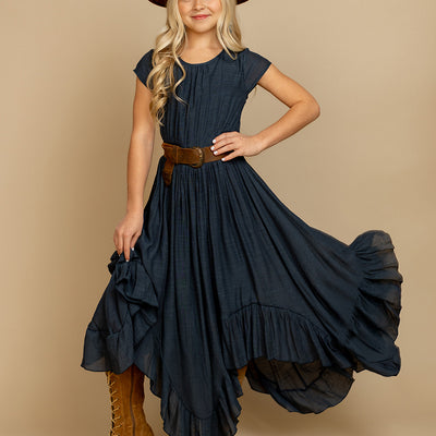 Briley Dress in Navy