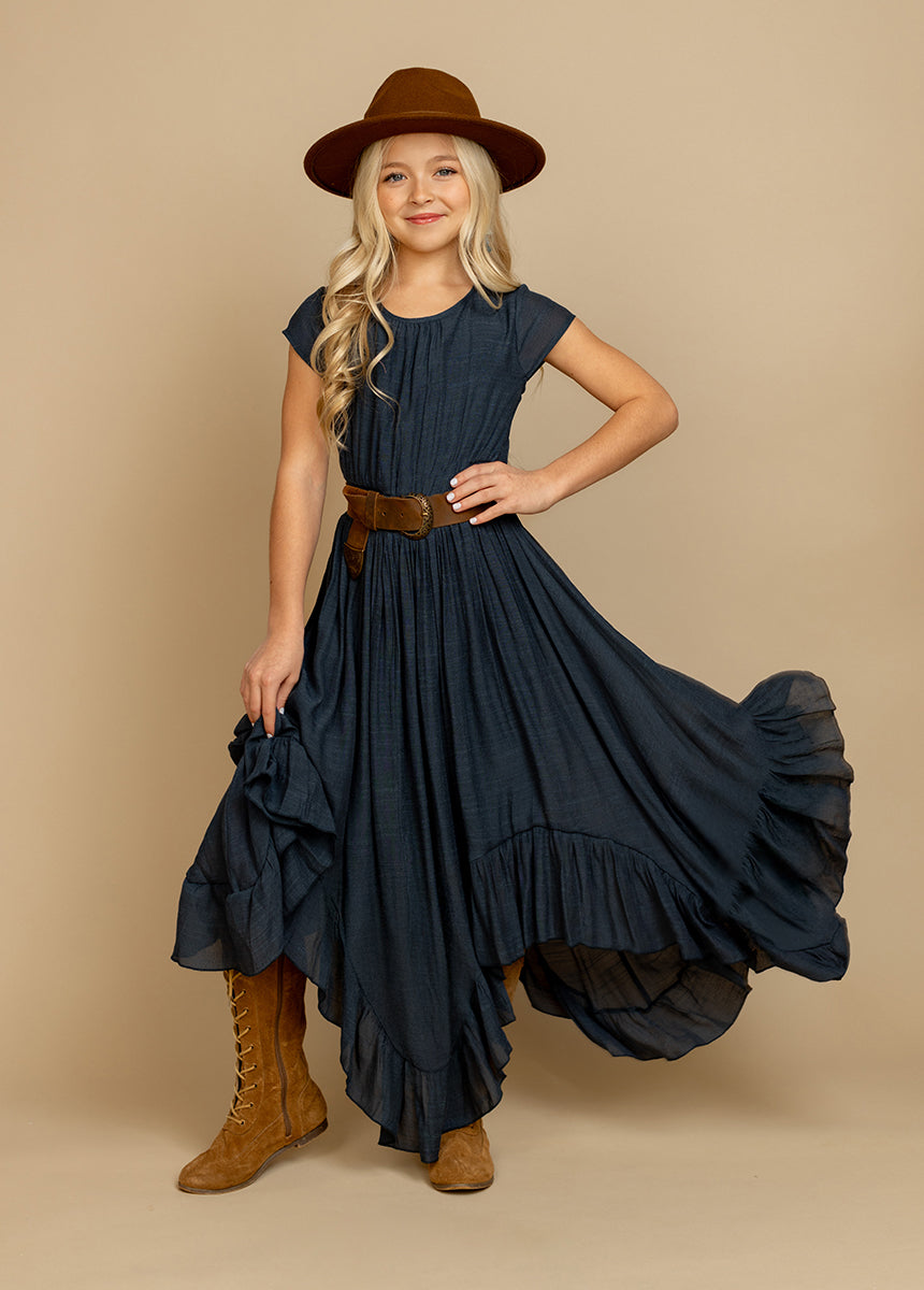 Briley Dress in Navy