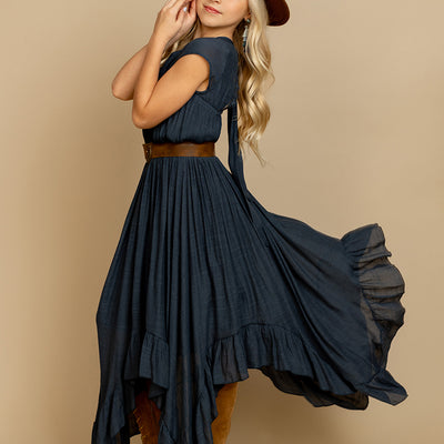 Briley Dress in Navy