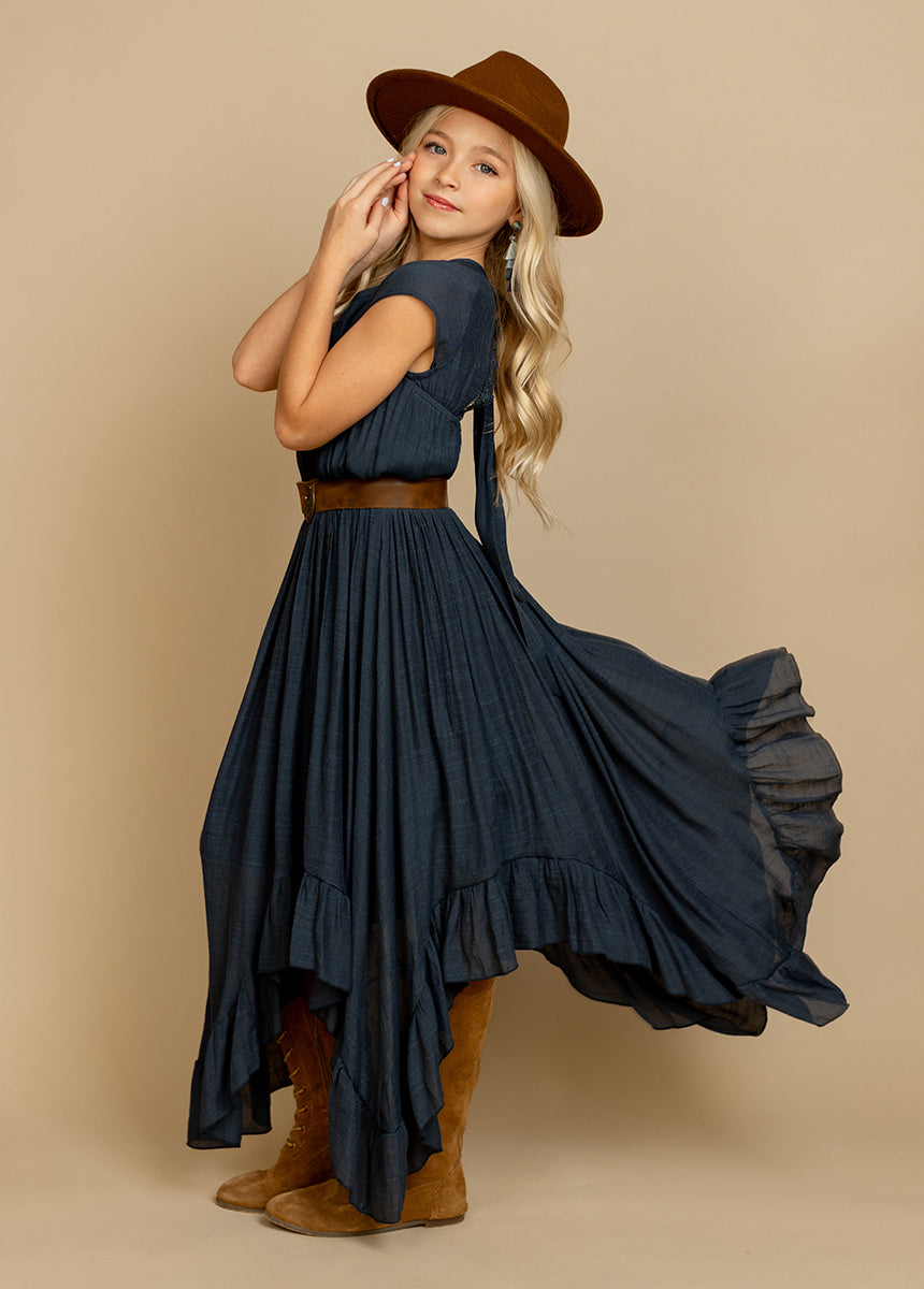 Briley Dress in Navy