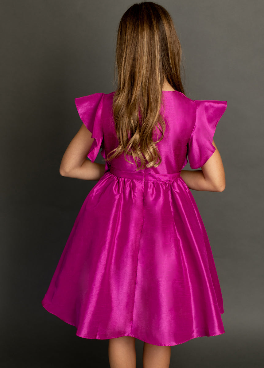 Camryn Dress in Berry