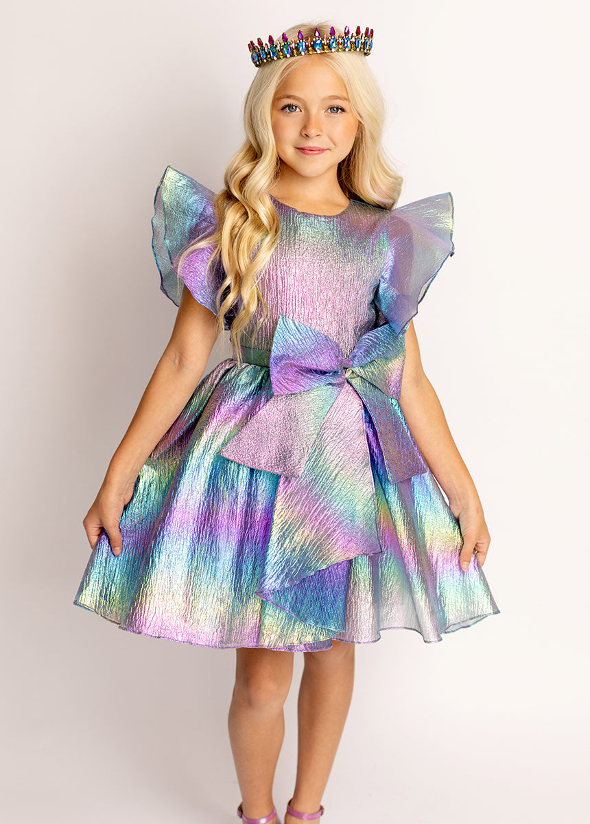 Camryn Dress in Oil Slick