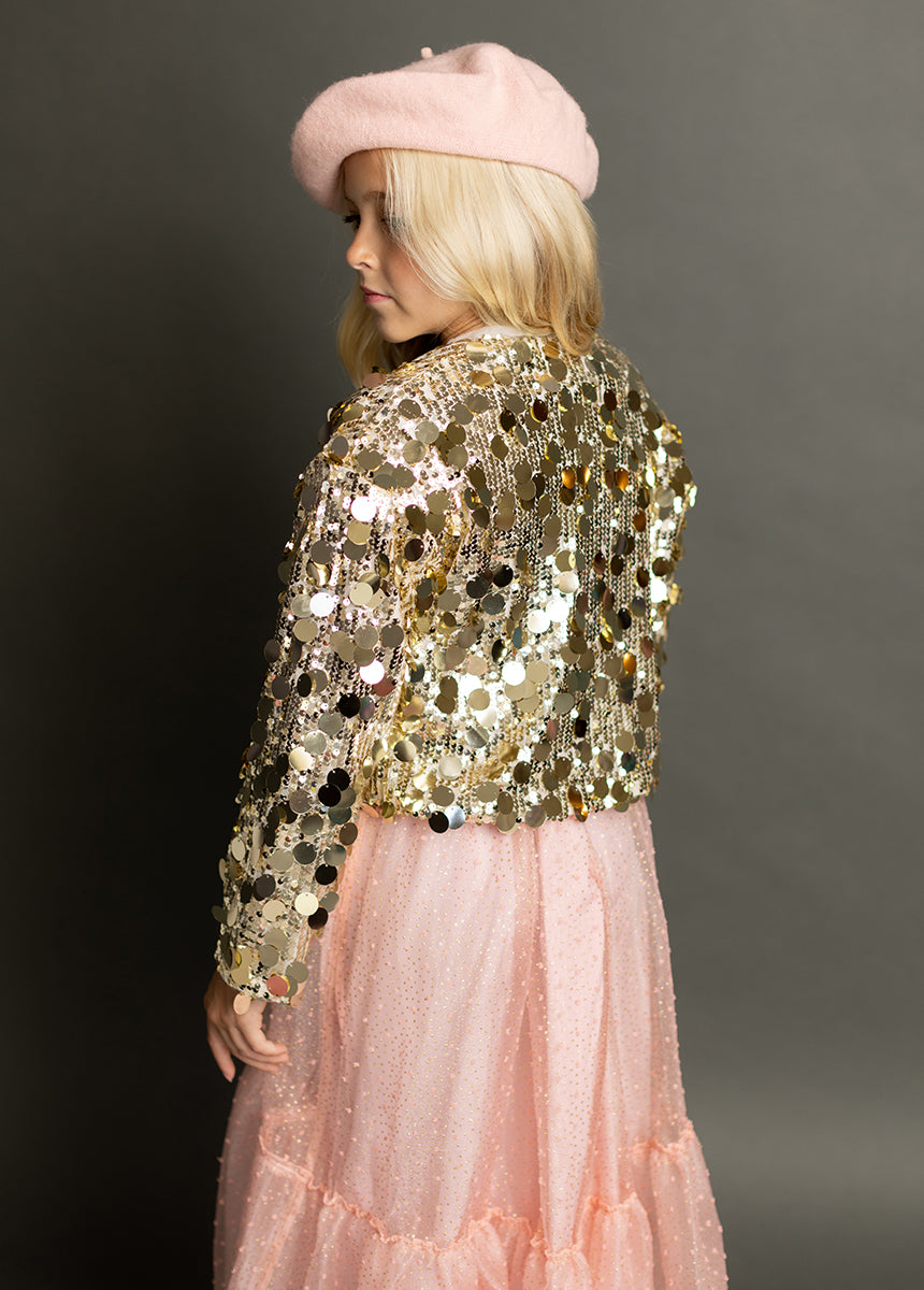 Livvy Jacket in Gold