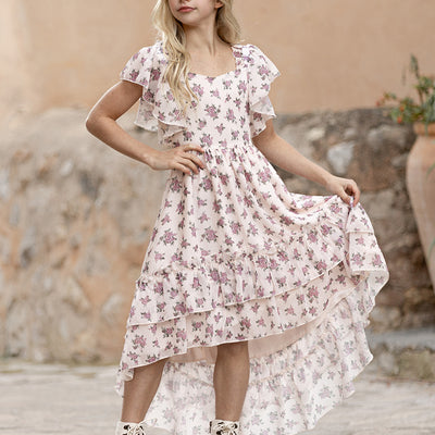 Dimia Dress in Lilac Ditsy Floral