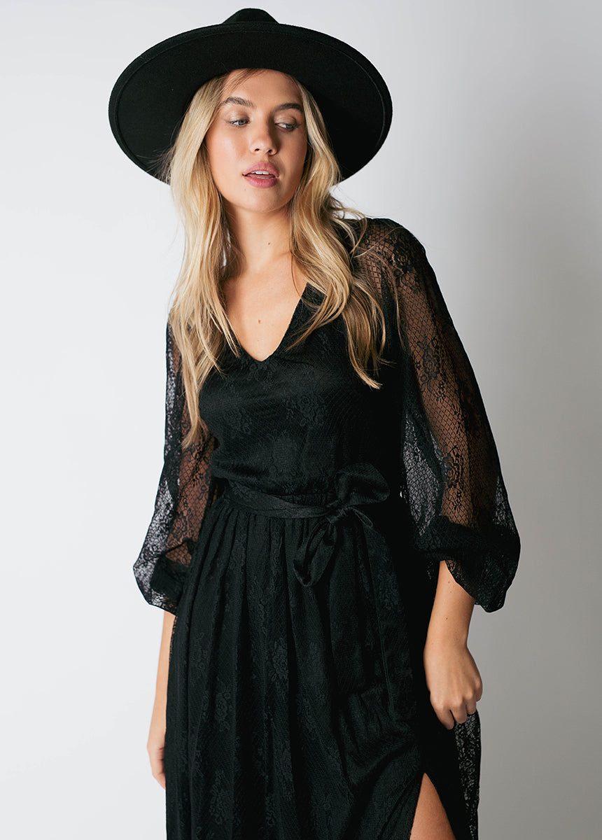 Haley Dress in Black