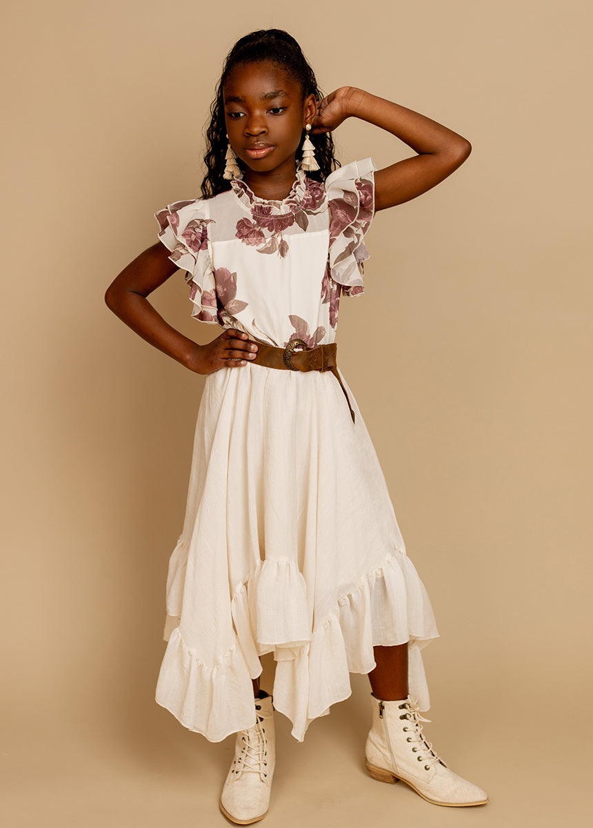 Poesie Skirt in Cream