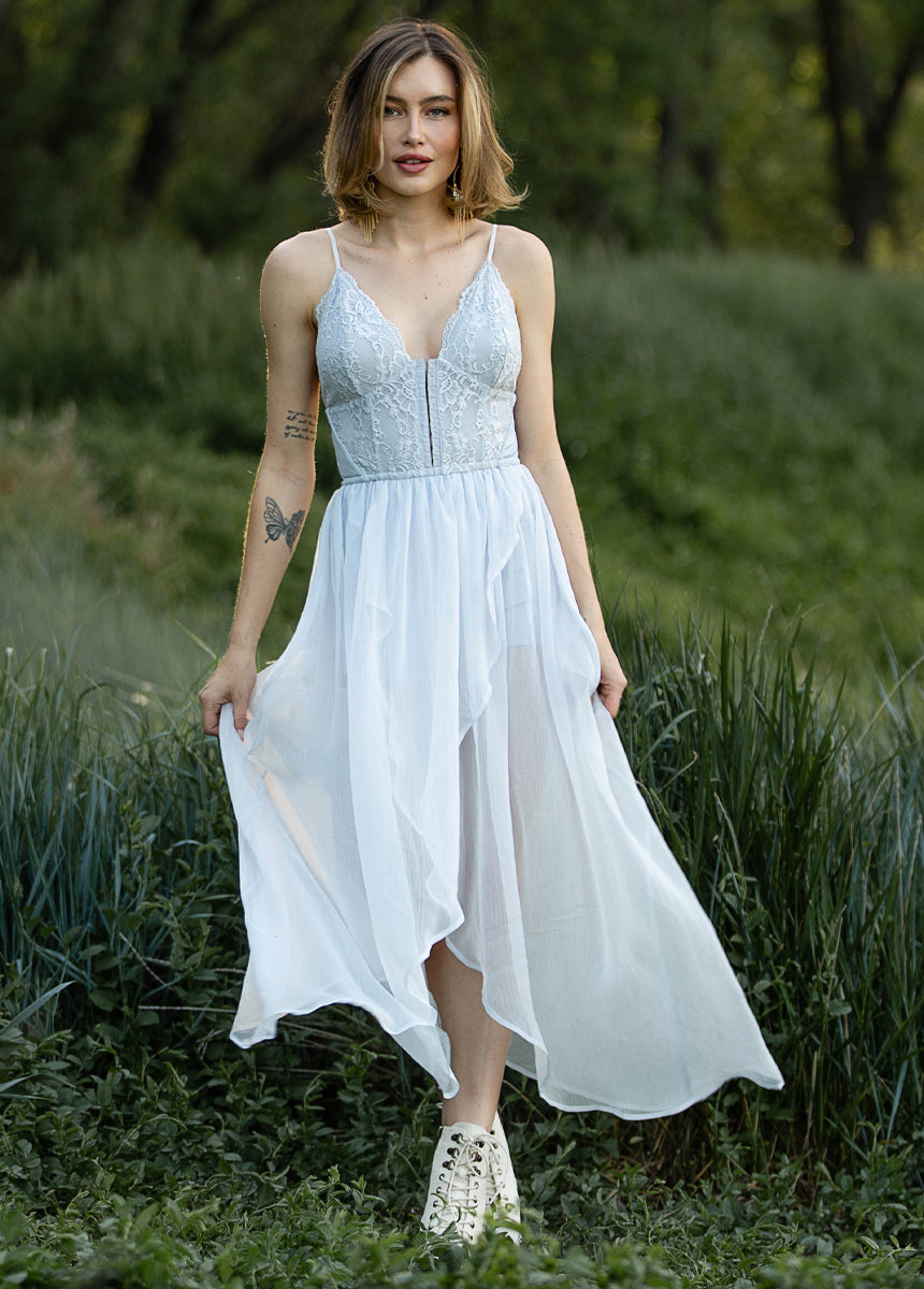 Katharina Dress in Dove