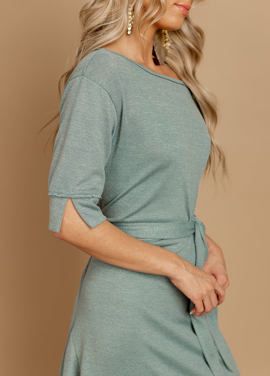 Kayliyah Dress in Island Sage