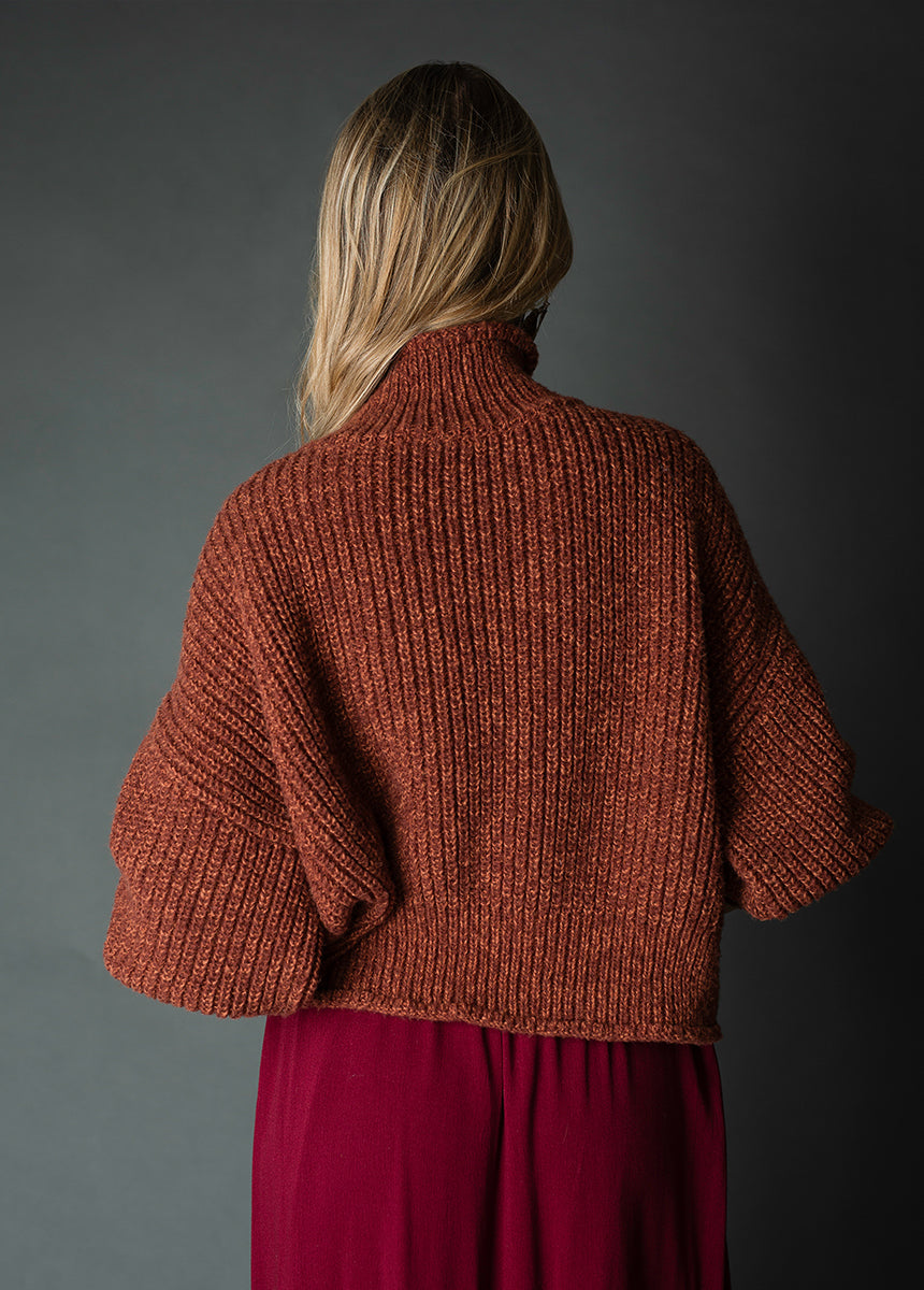 Cinnamon colored sweater hotsell