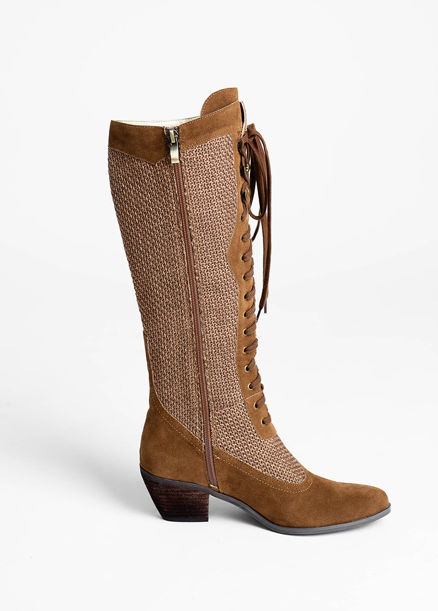 Kiko Tall Boots in Nutmeg