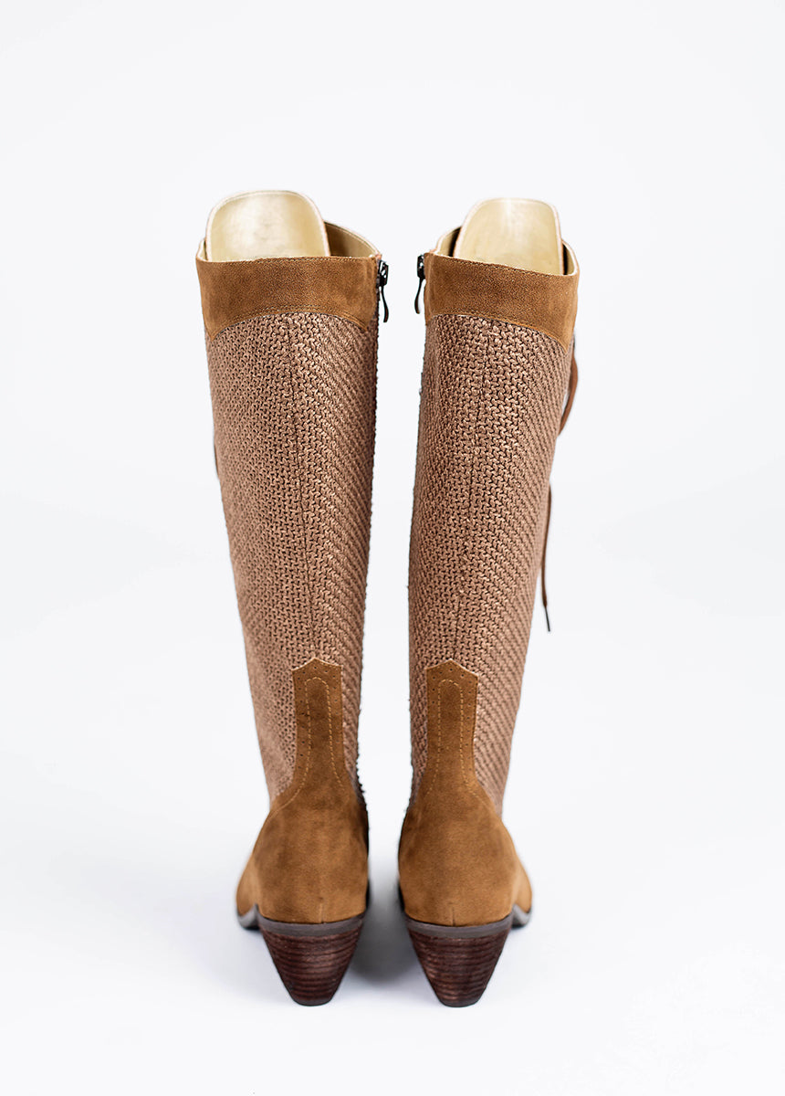 Kiko Tall Boots in Nutmeg