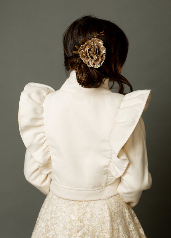 Lysandra Jacket in Cream