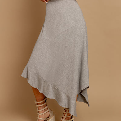 Lysha Skirt in Heather Gray