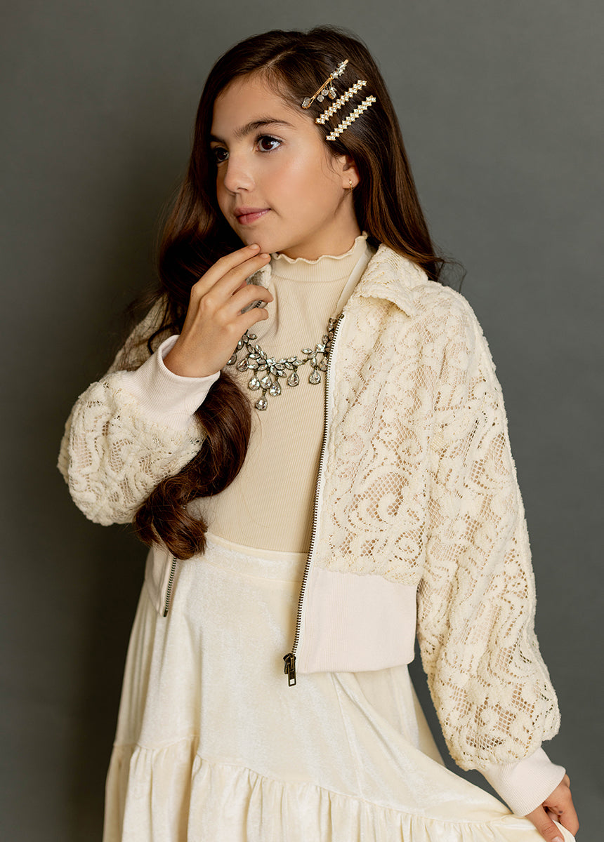 Luxury Jacket in Cream