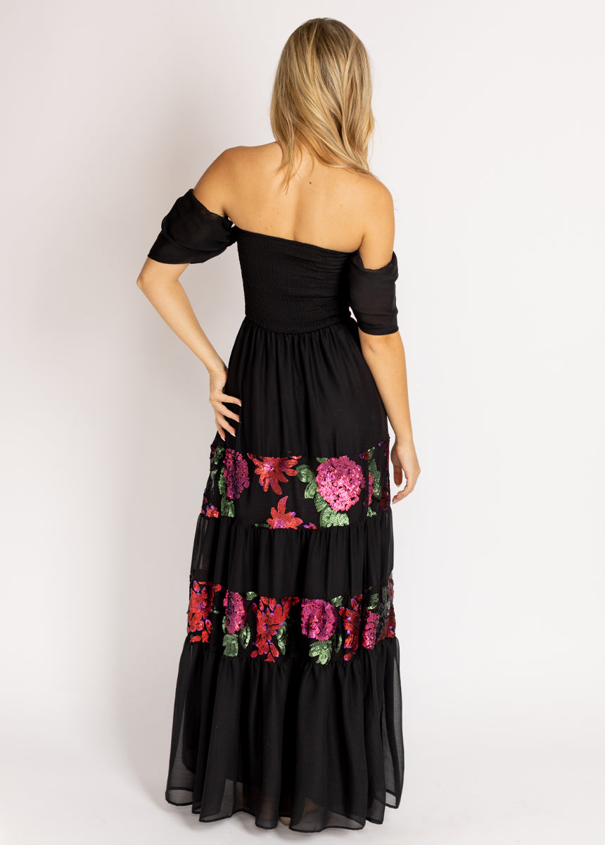 Mariella Dress in Black