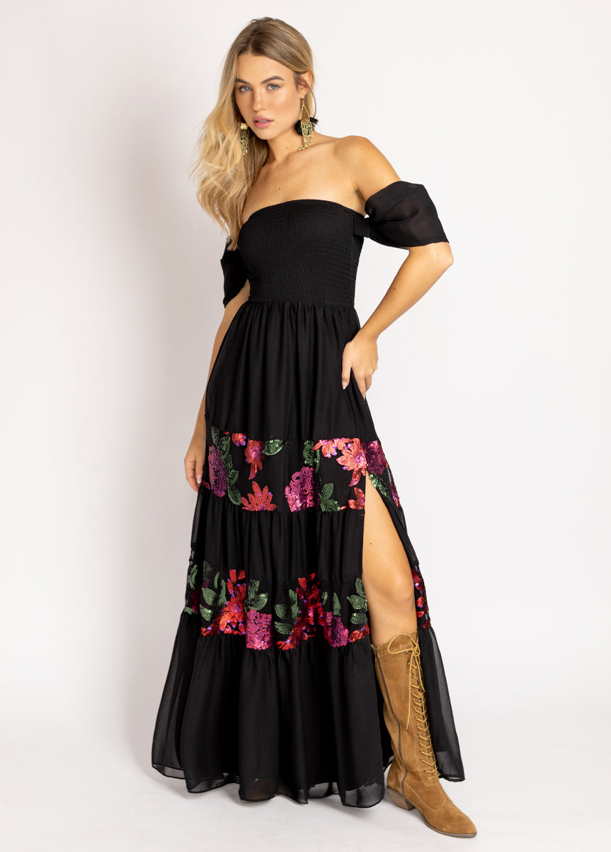 Mariella Dress in Black