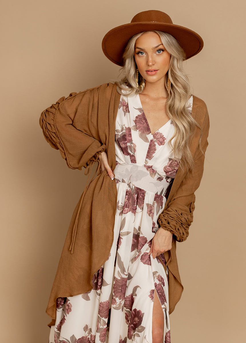 Brandy Duster in Camel