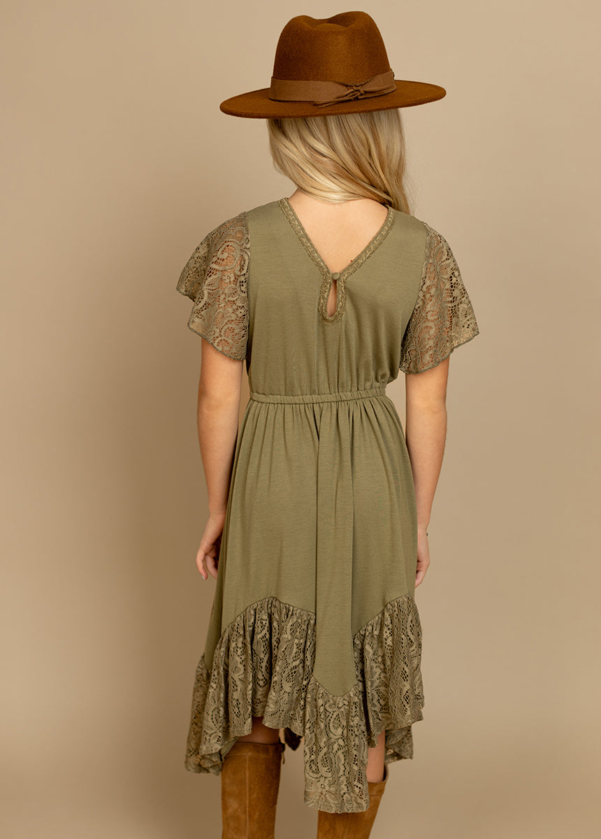 Nemia Dress in Eucalyptus