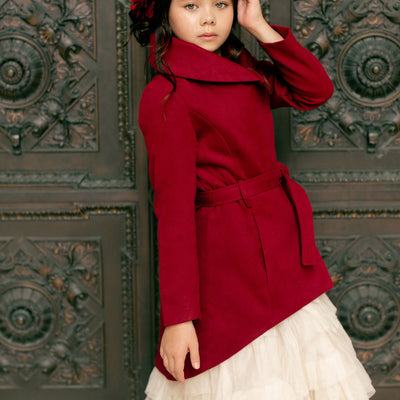 Neve Jacket in Scarlet