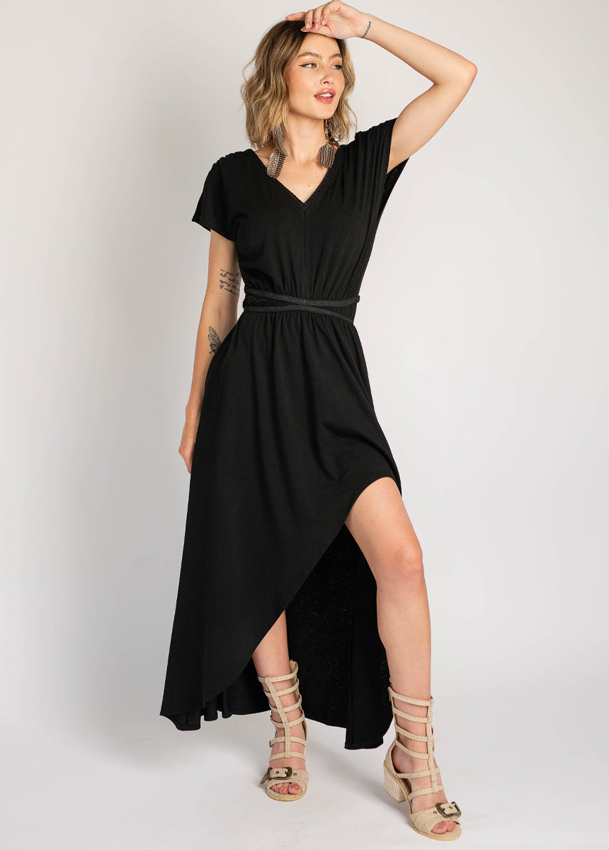 Novalie Dress in Black