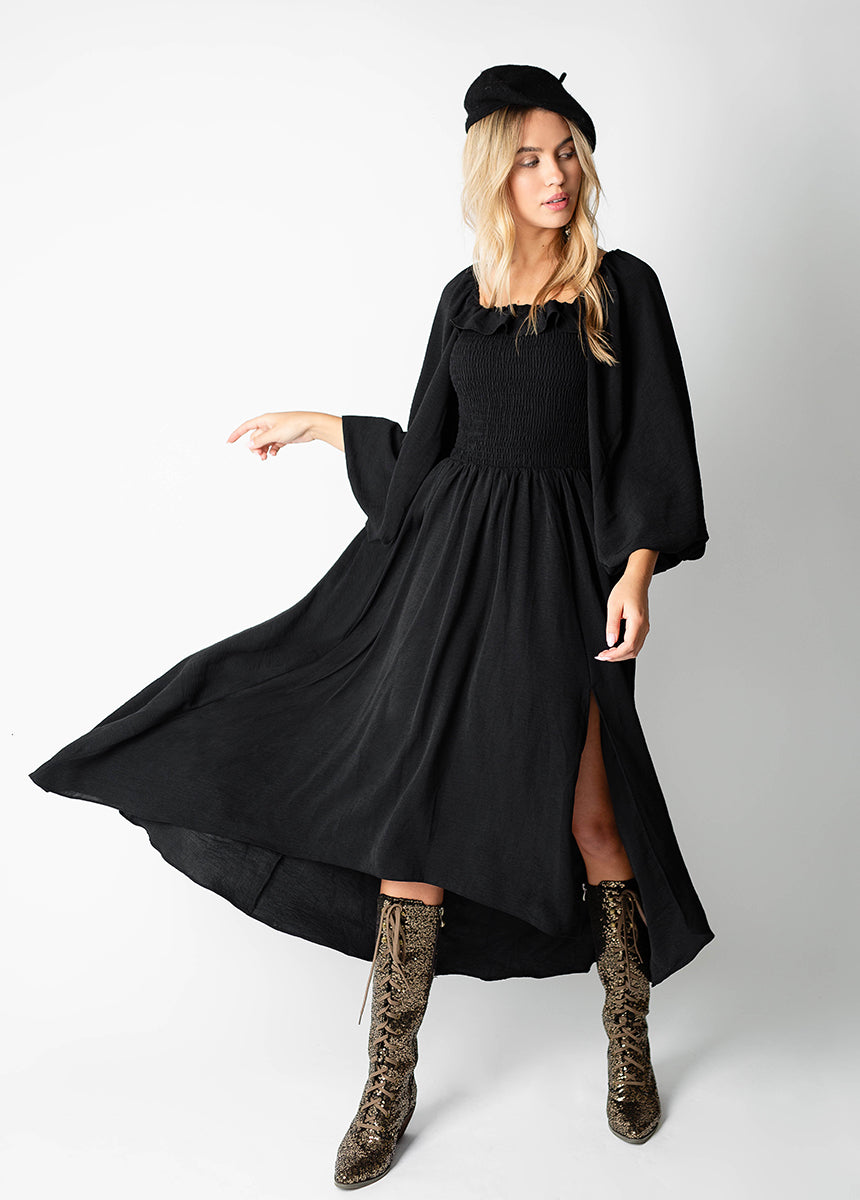 Odette Dress in Black