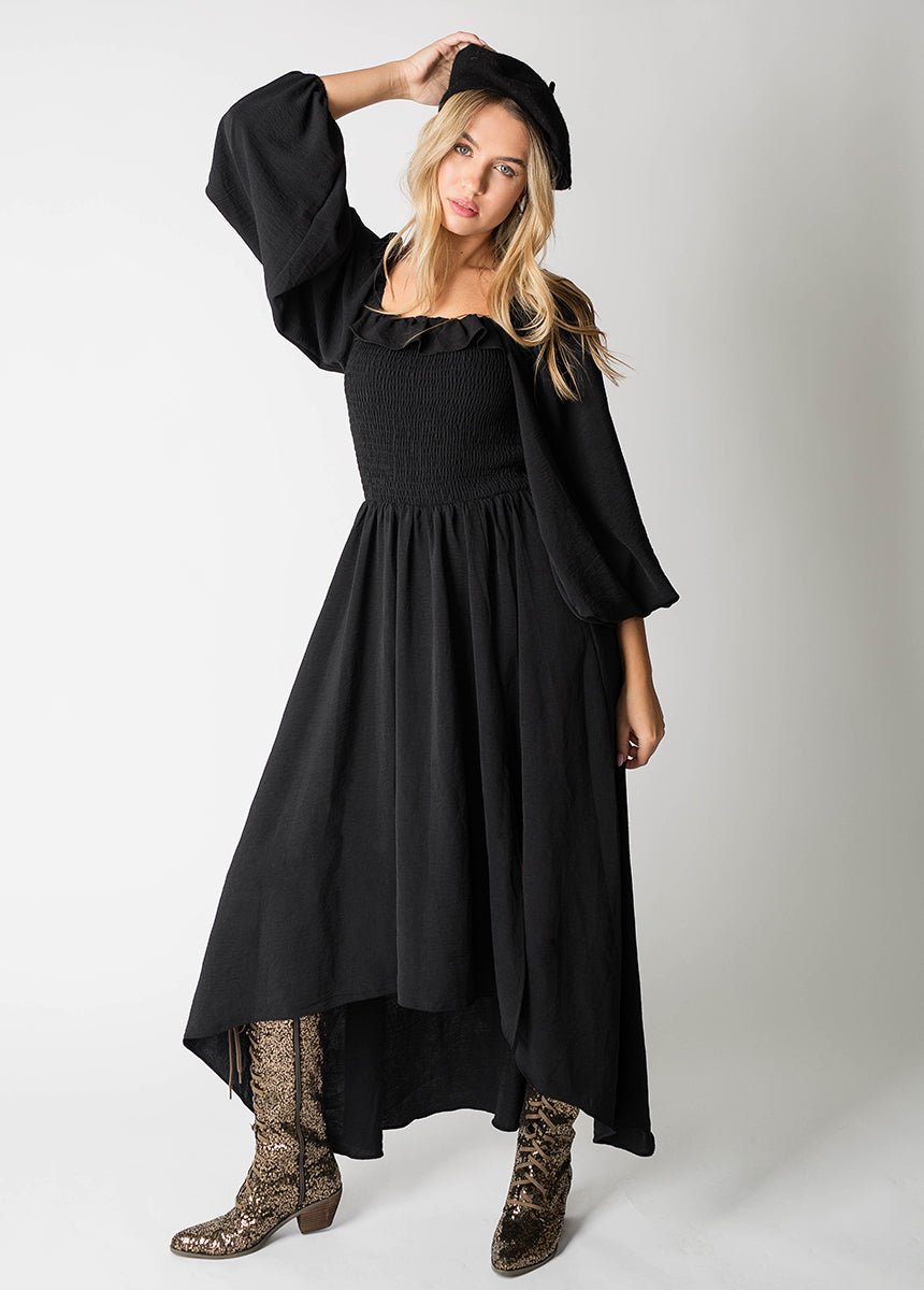 Odette Dress in Black