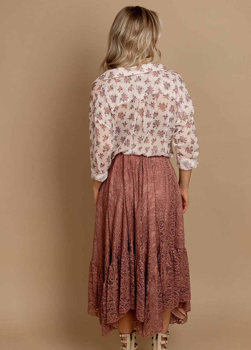 Poesy Skirt in Orchid