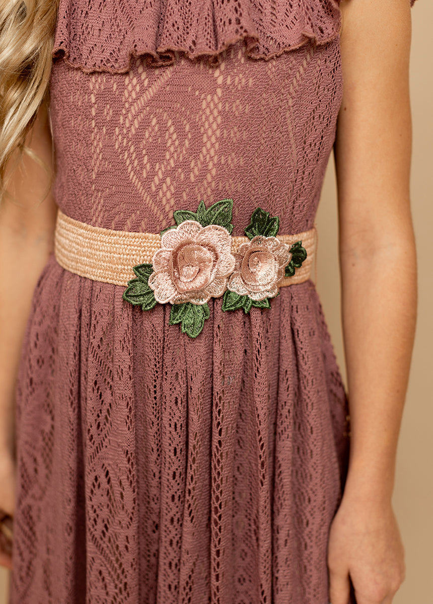 Ravvy Dress in Dusty Rose