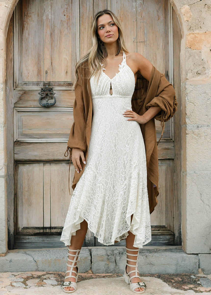 Ravyn Dress in Cream