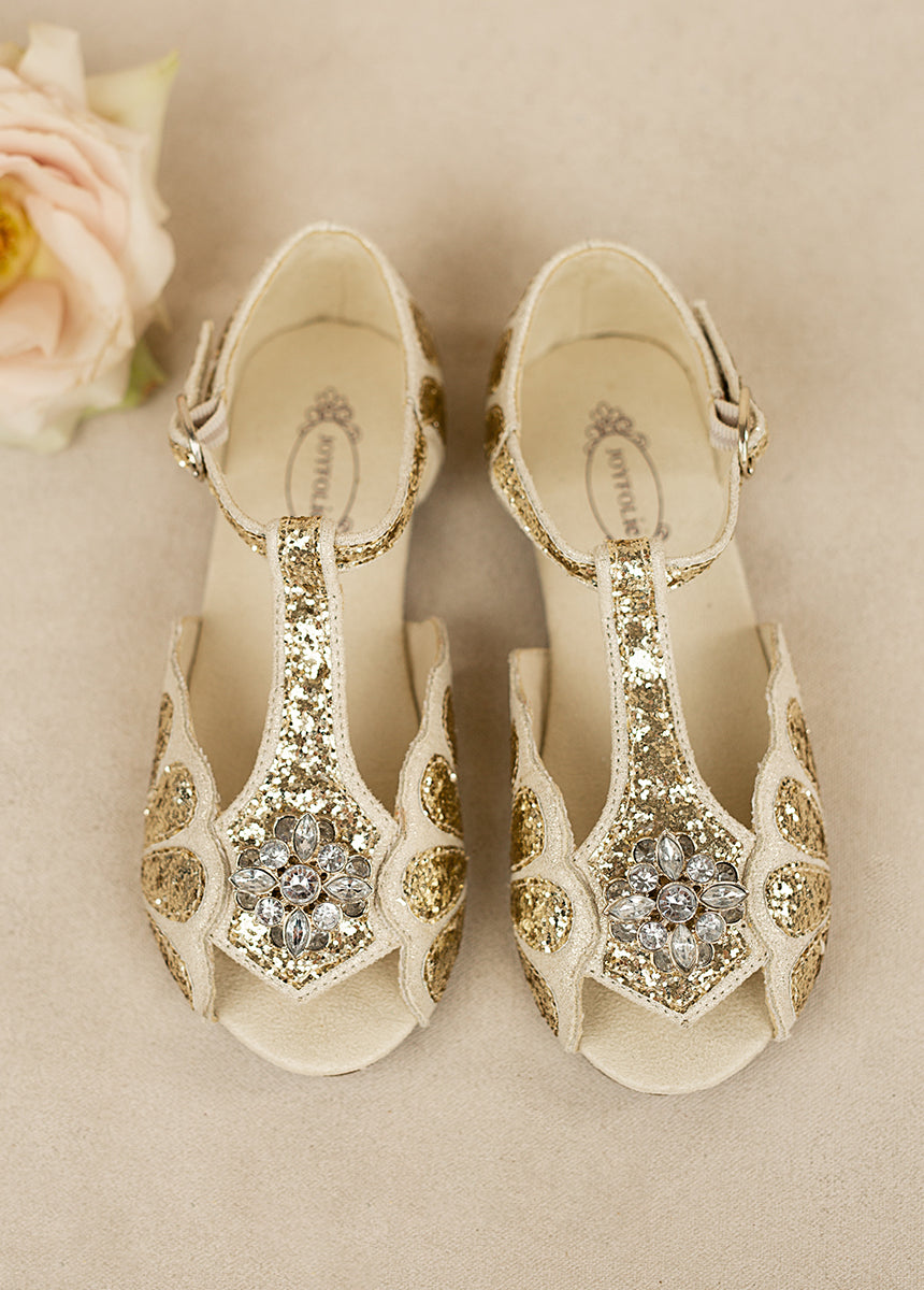Buy Flat Wedding Sandals for Bride/ Gold Leather Sandals/ Bridal Rhinestone  Boho Flats/ Bridal Wedding Shoes Online in India - Etsy