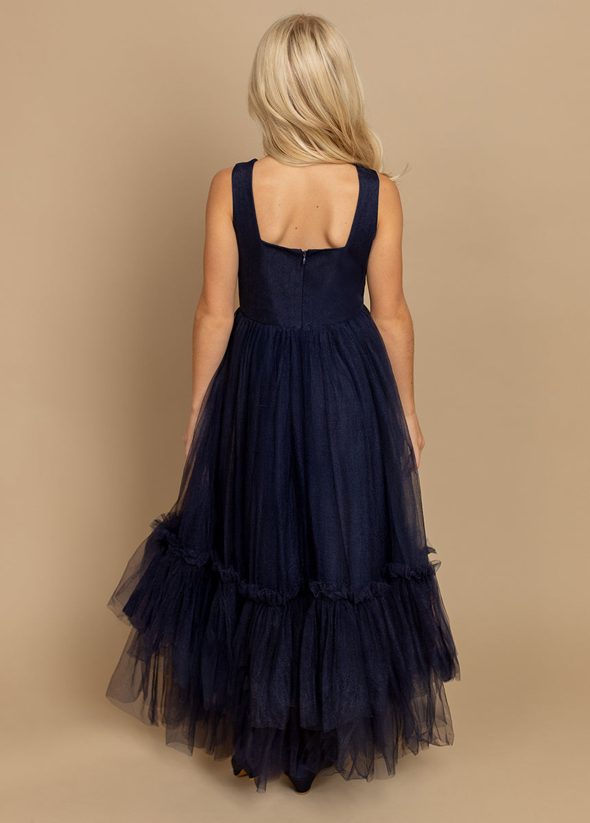 Sparrow Dress in Navy