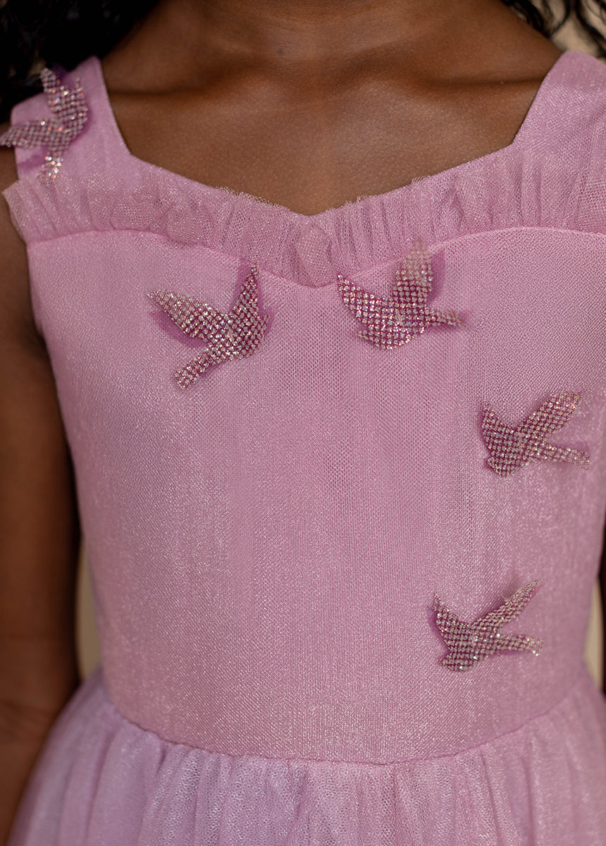 Sparrow Dress in Light Orchid