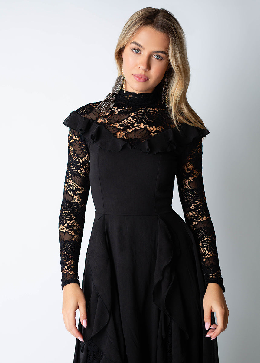 Sveta Dress in Black