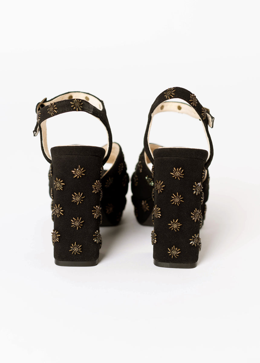 *COMING SOON* - Valentine Platforms in Black Studded