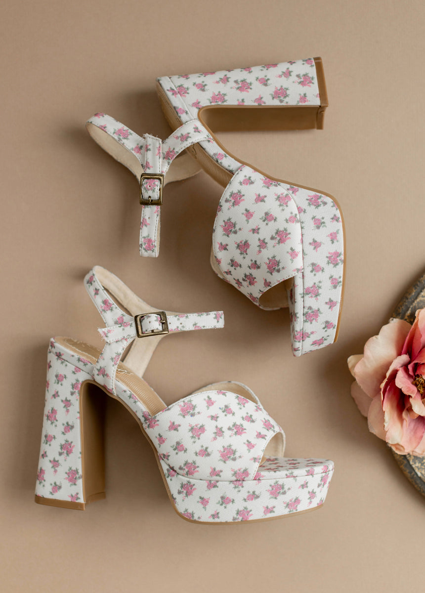 *COMING SOON* - Valentine Platforms in Floral