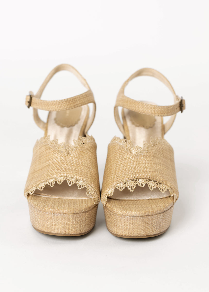 *COMING SOON* - Valentine Platforms in Raffia