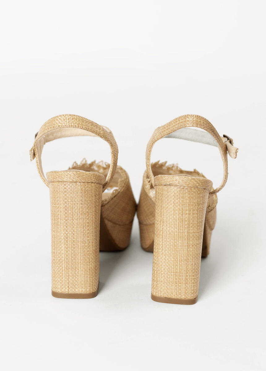 *COMING SOON* - Valentine Platforms in Raffia