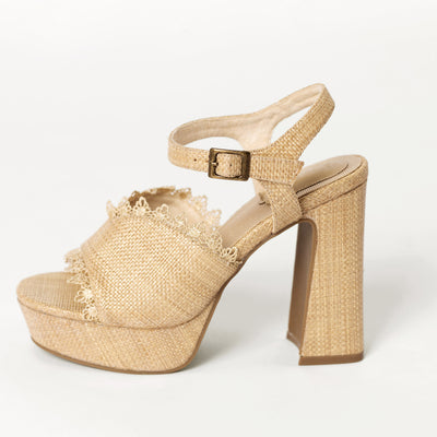 *COMING SOON* - Valentine Platforms in Raffia