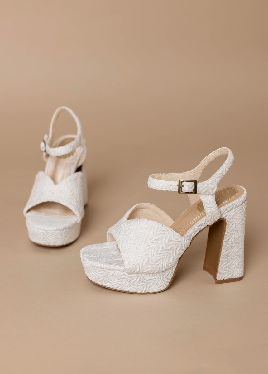 *COMING SOON* - Valentine Platforms in White