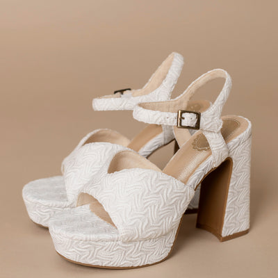 *COMING SOON* - Valentine Platforms in White