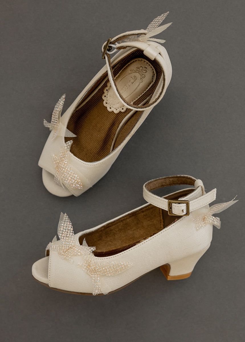 *COMING SOON* - Valeria Heels in Cream