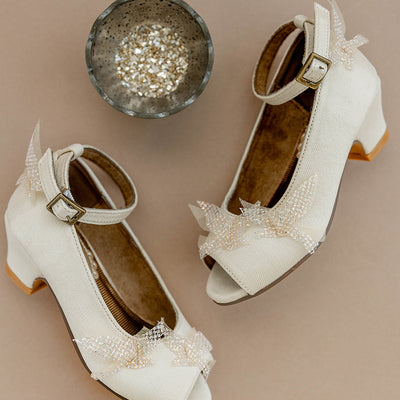 *COMING SOON* - Valeria Heels in Cream